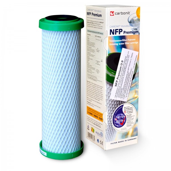Carbonit Aktivkohle NFP Premium U-9 Wasserfilter Ersatzpatrone