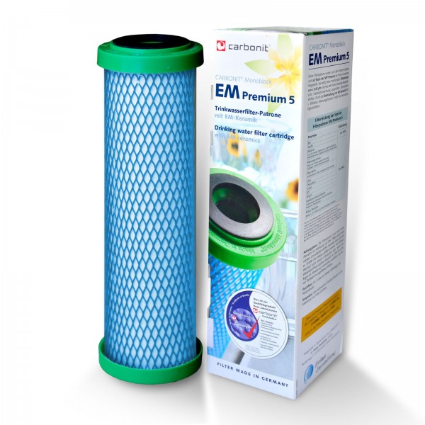 EM Premium 5 Carbonit Filterpatrone 
