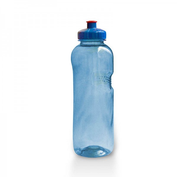 Trinkflasche 1,0 Ltr. mit Push&Pull-Verschluss, frei von Weichmachern und Bisphenol A