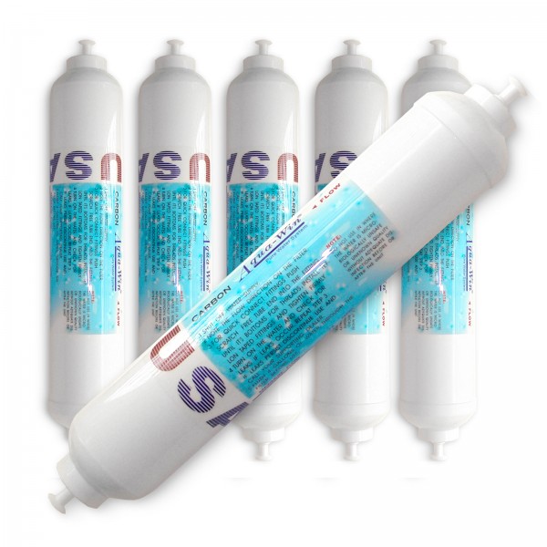 6x WSF-100, DD-7098, BL 9808 kompatible Kühlschrankfilter Aquawin