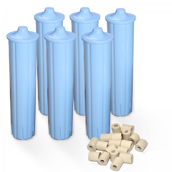 6x water filter cartridge for Jura Impressa, compatible Jura ´ Blue 67007 (fits Jura® ENA)