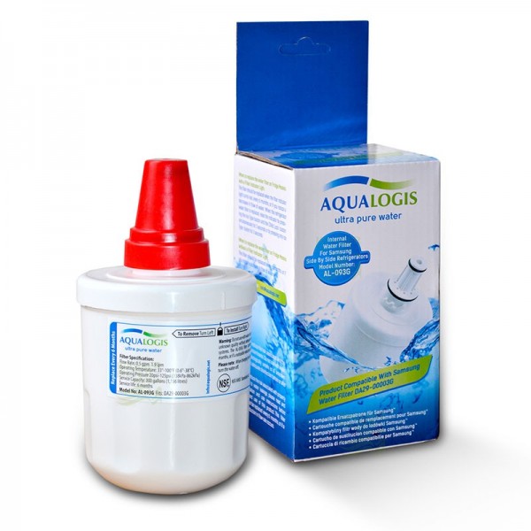 Aqualogis AL-093G Kühlschrankfilter, kompatibel mit DA29-00003G, B, A