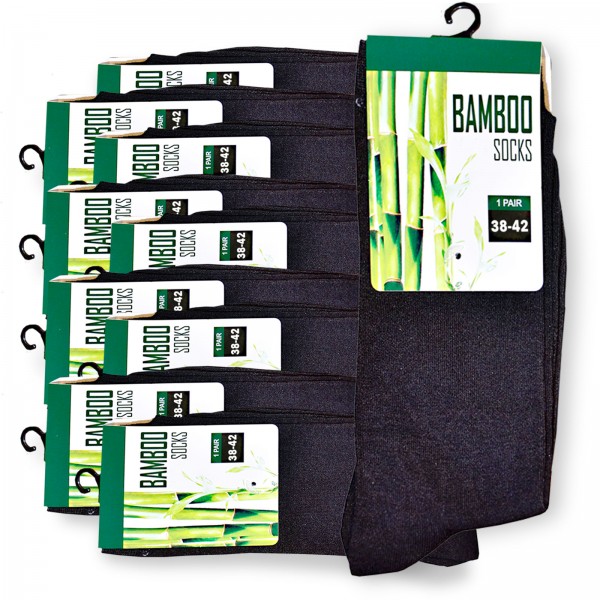 10 Paar Premium Bambus Socken (200 needles) 38-42