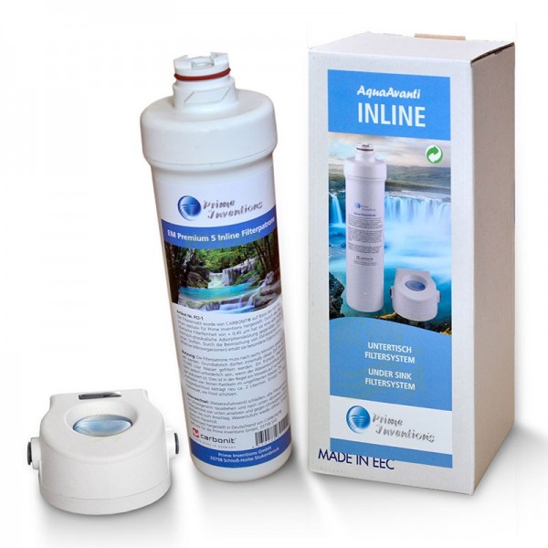 Carbonit, AquaAvanti-Inline Untertischfilter-Set, EM 5 Premium