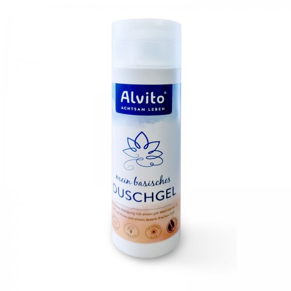 Alvito alkaline shower gel, 200 ml